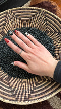 3MM BALL BAND RING - 4MM WIDE BAND