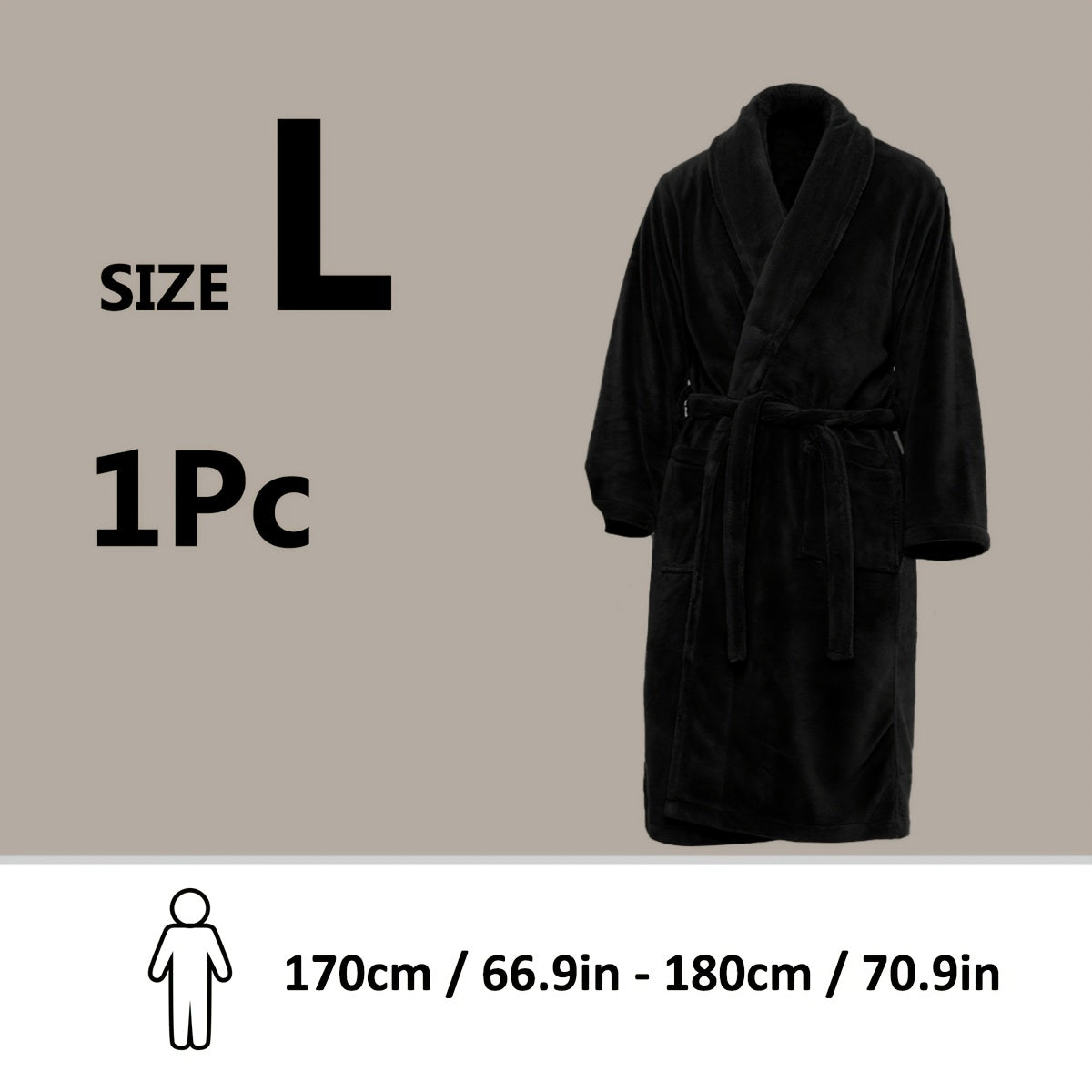 Unisex Extra Warm Coral Fleece Bathrobe Mens and Women Adult Robes for Your Bathroom Bath Towel Bedroom Shawl Collar Robes, Valentines gift for lovers