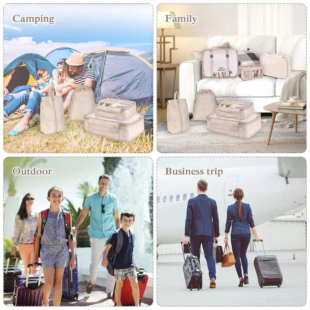 8/6pcs Set Travel Storage Bags