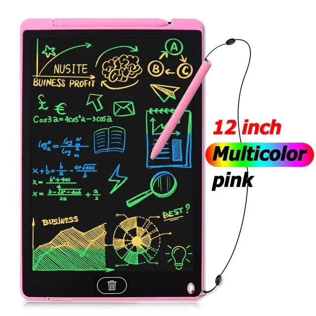 8.5 & 12 Inch LCD Writing Tablet for Kids – Digital Drawing Board & Handwriting Pad Toy with Stylus