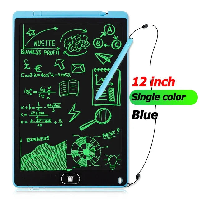 8.5 & 12 Inch LCD Writing Tablet for Kids – Digital Drawing Board & Handwriting Pad Toy with Stylus