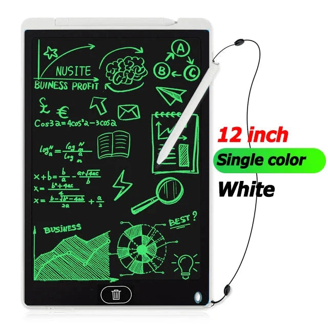 8.5 & 12 Inch LCD Writing Tablet for Kids – Digital Drawing Board & Handwriting Pad Toy with Stylus