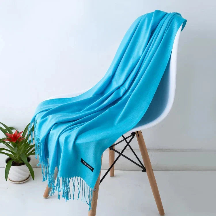 2022 Tassel Women’s Scarf – Designer Shawl, Wrap & Hijab Pashmina