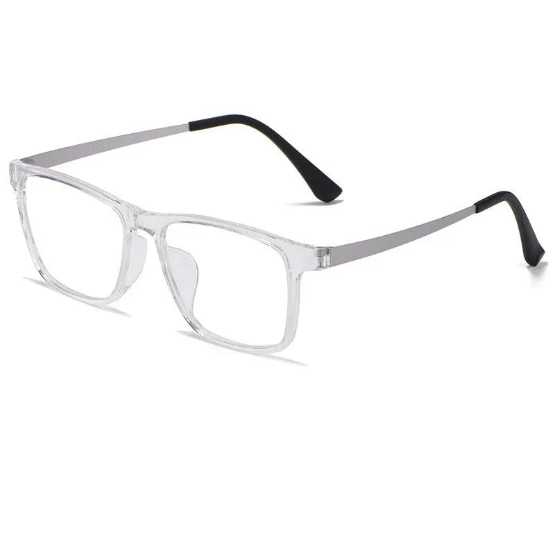 YIMARUILI Men's Square Glasses – Ultra-Light Titanium Optical Frames