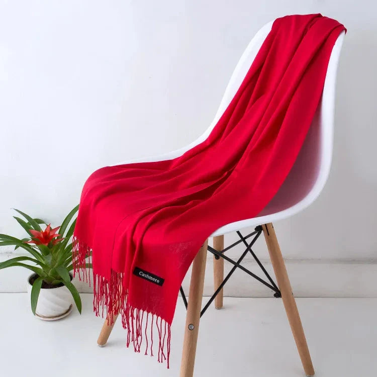 2022 Tassel Women’s Scarf – Designer Shawl, Wrap & Hijab Pashmina