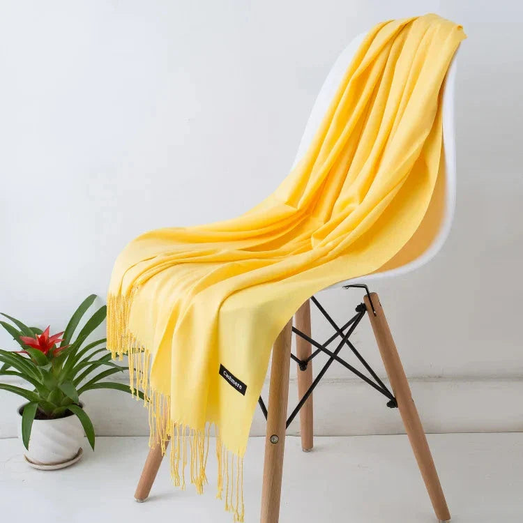 2022 Tassel Women’s Scarf – Designer Shawl, Wrap & Hijab Pashmina