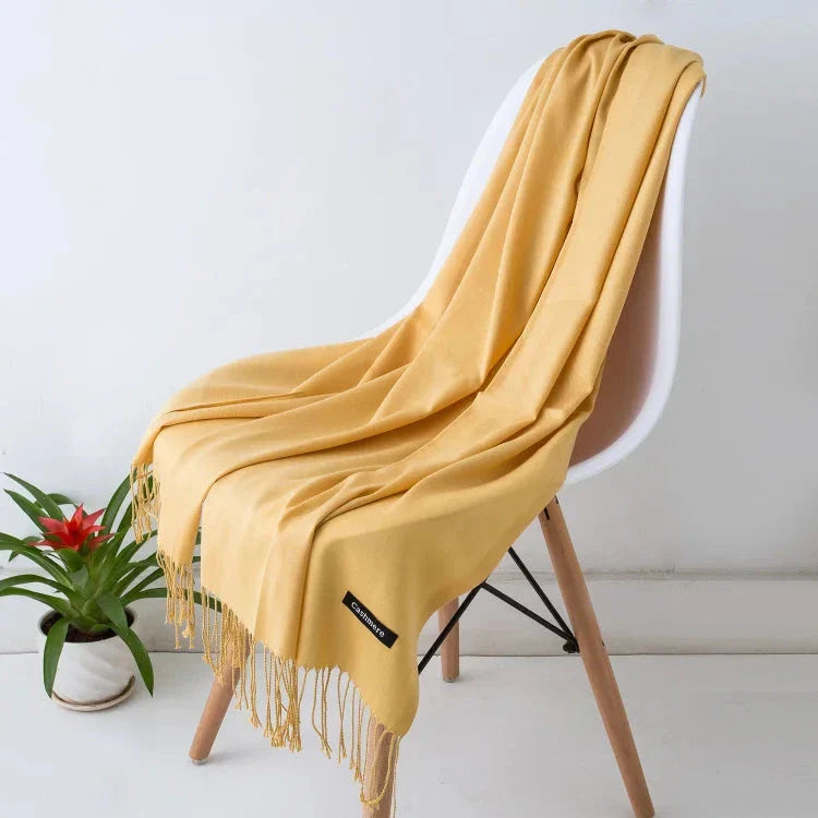 2022 Tassel Women’s Scarf – Designer Shawl, Wrap & Hijab Pashmina
