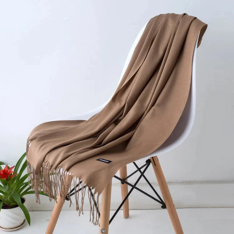 2022 Tassel Women’s Scarf – Designer Shawl, Wrap & Hijab Pashmina