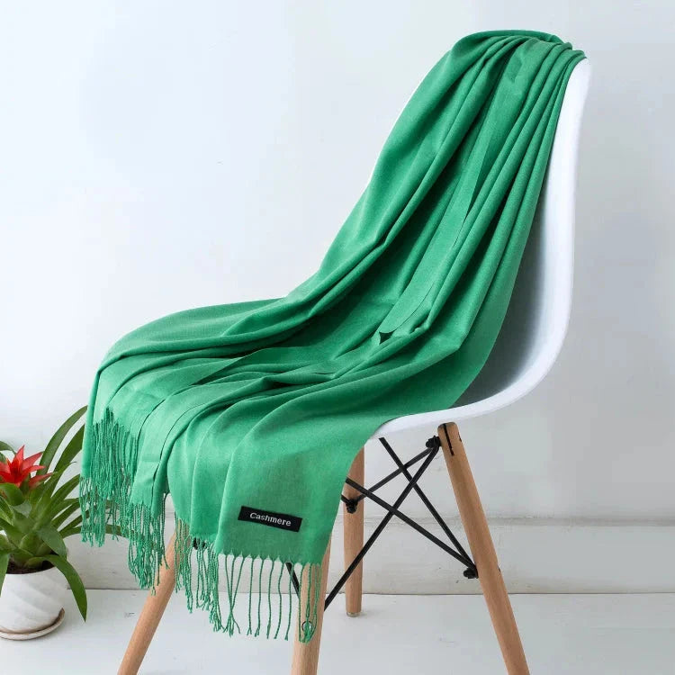 2022 Tassel Women’s Scarf – Designer Shawl, Wrap & Hijab Pashmina