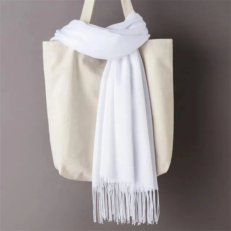 2022 Tassel Women’s Scarf – Designer Shawl, Wrap & Hijab Pashmina