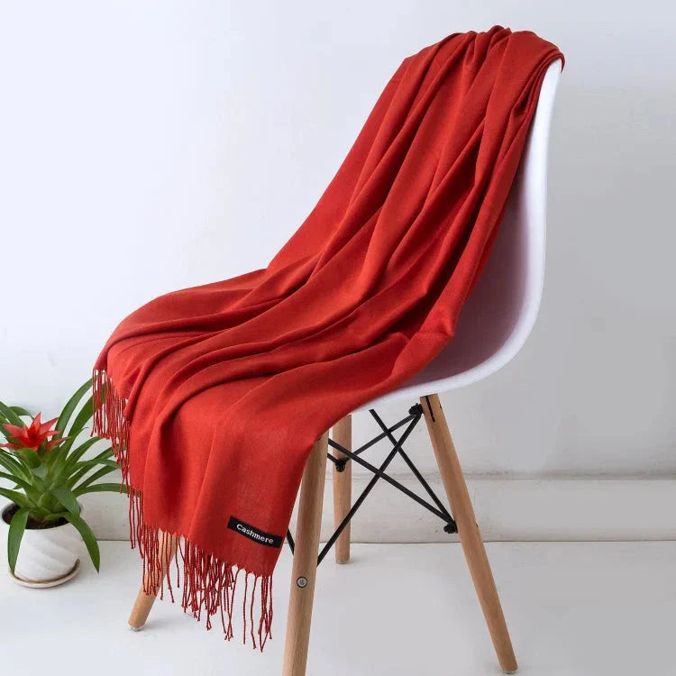 2022 Tassel Women’s Scarf – Designer Shawl, Wrap & Hijab Pashmina