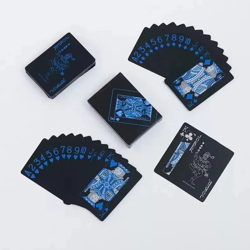 Waterproof PVC Illusionist Poker Cards – Durable, Sleek, and Washable Playing Deck for Parties, Game Nights & Family Fun