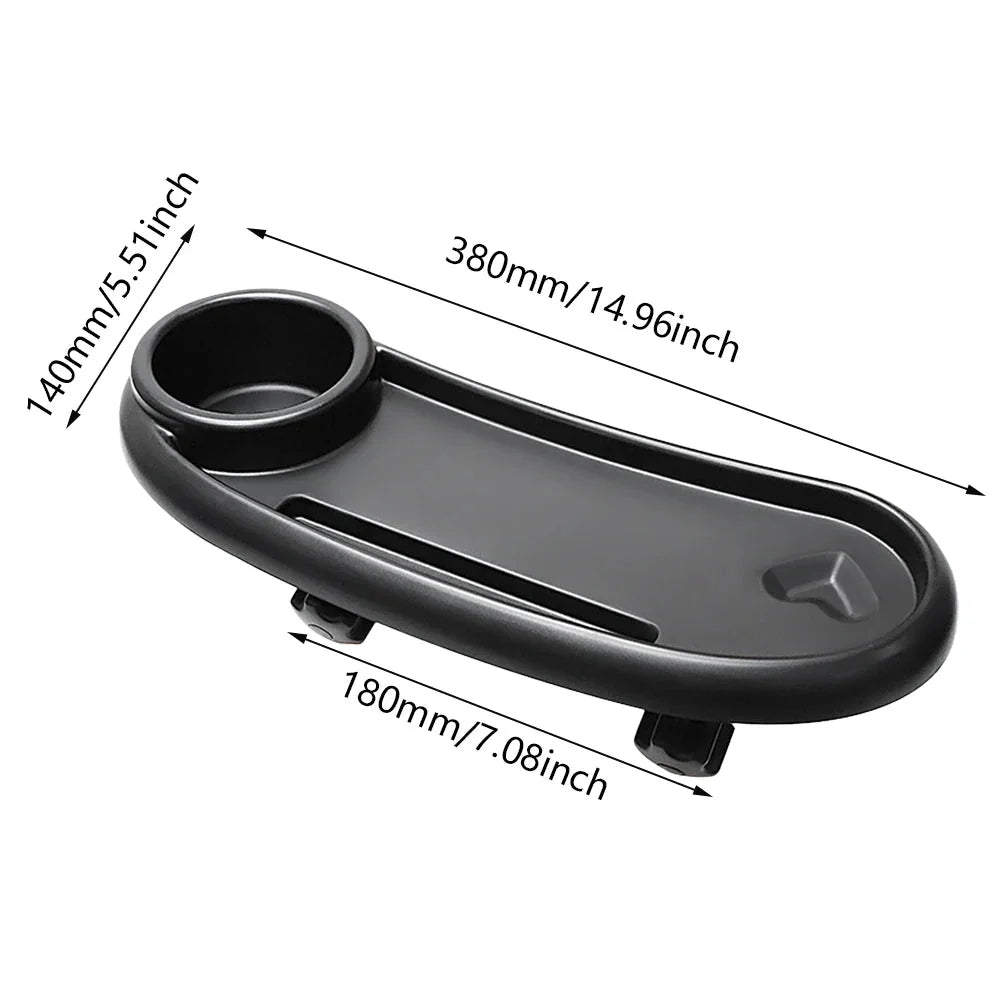 3 in 1 Universal Stroller Tray with Cup Holder & Snack Catcher