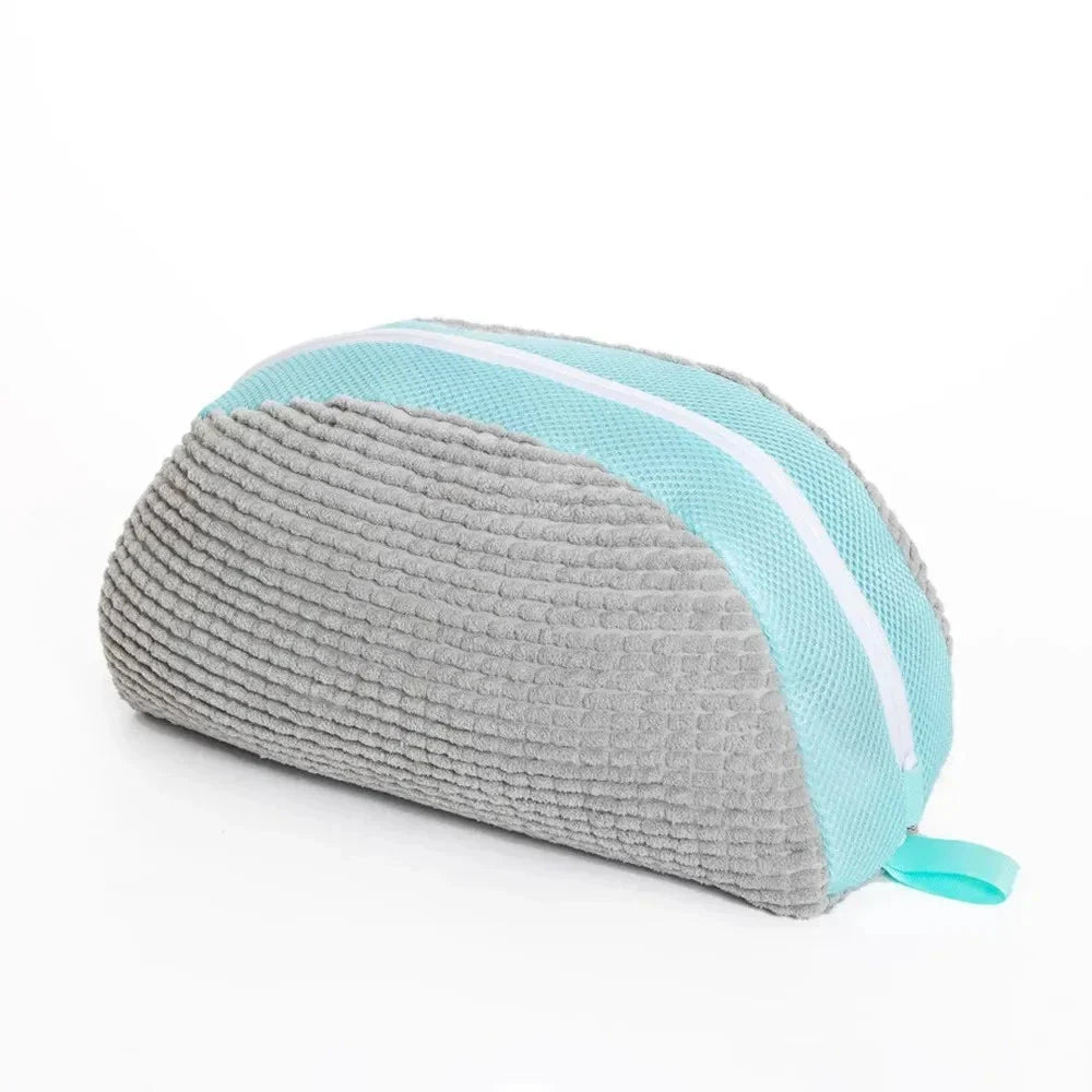 Shoe Washing Machine Bag with Brush Set – Durable Laundry Cleaner (1–4PCS)
