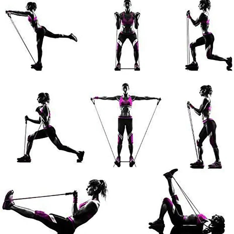 Resistance Bands with Handles – Full Body Workout Bands Set