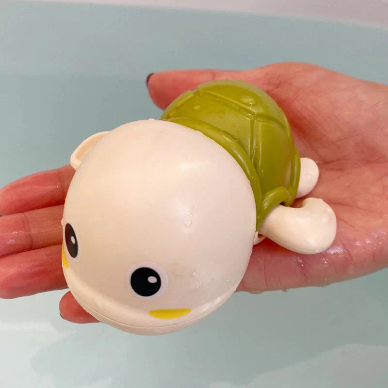 Baby Bath Toys - Swimming Turtle Whale Clockwork Water Toys for Kids | Safe Fun Bath Time Play