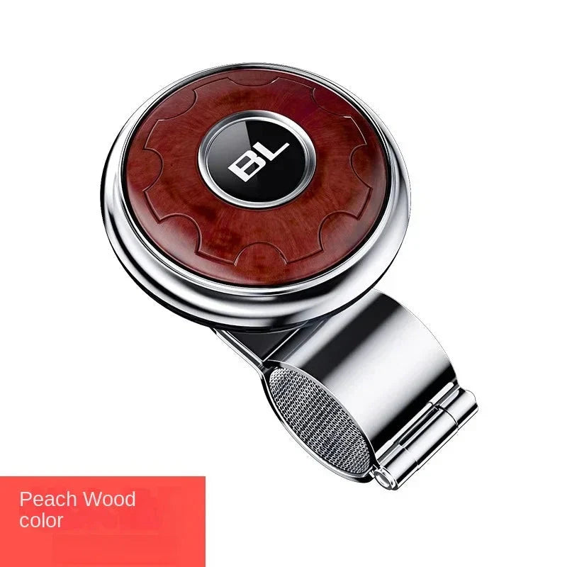 Car Steering Wheel Booster Ball – Universal Power Handle Spinner Knob with Steel Bearing