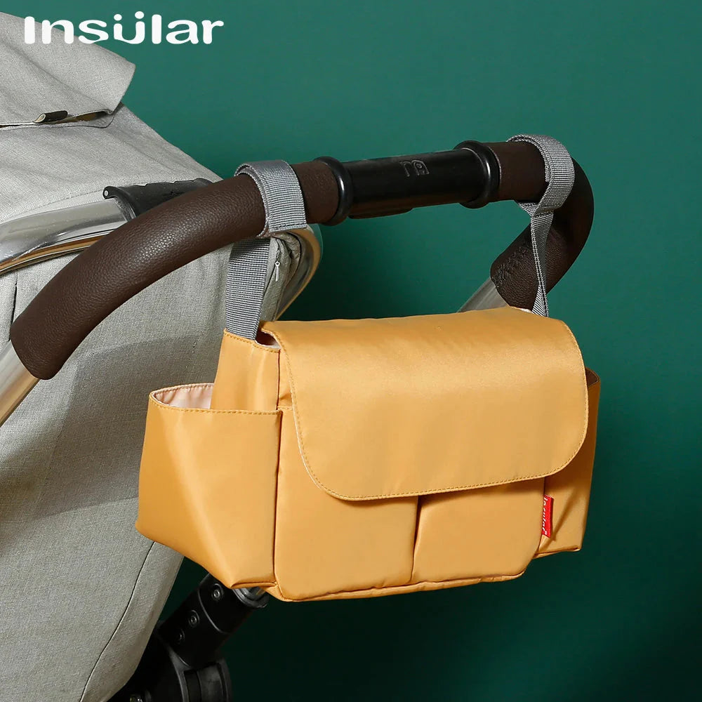 Universal Baby Stroller Organizer Bottle Holder Multipurpose Caddy