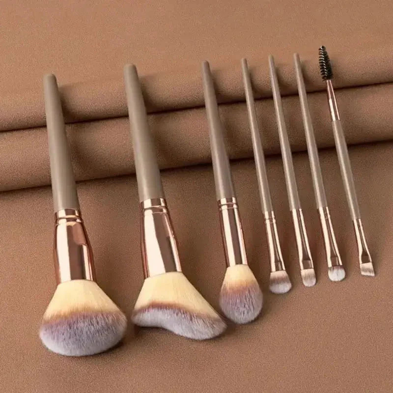 Soft Fluffy Professional Makeup Brush Set - 13-16pcs for Foundation, Eyeshadow, and More