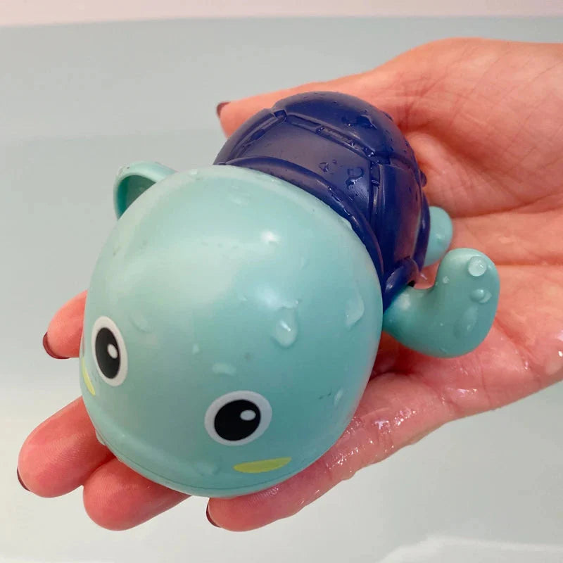 Baby Bath Toys - Swimming Clockwork Dolls & Tortoise | Fun & Safe Water Play for Kid