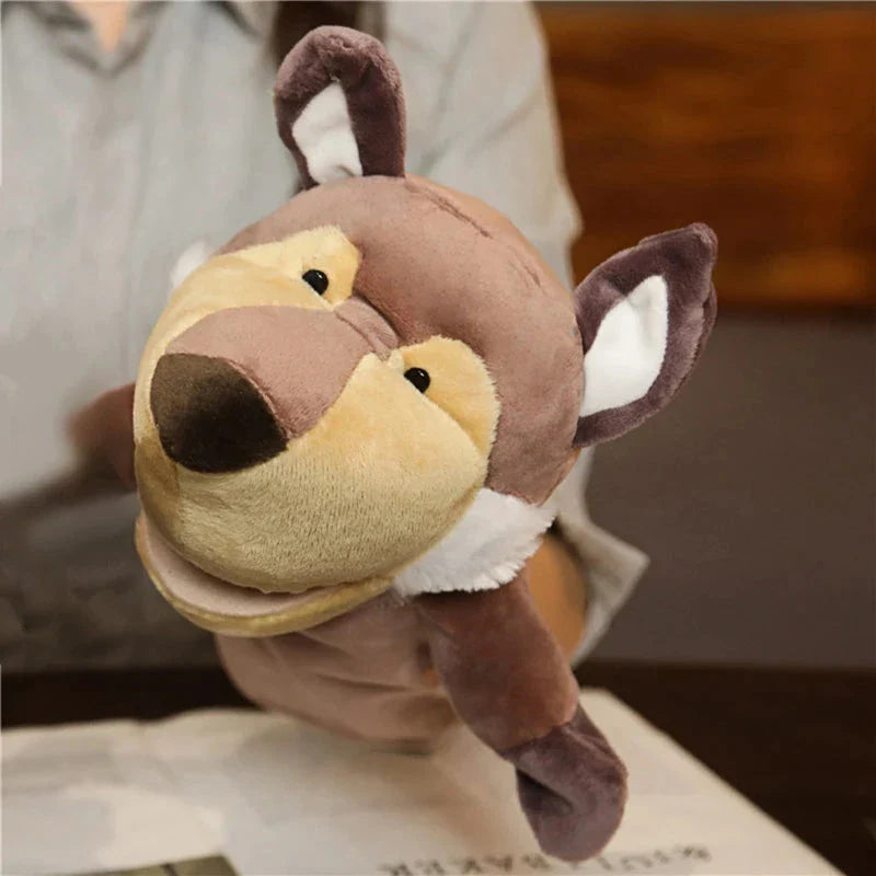 Hand Finger Puppets – Cartoon Plush Toy for Kids & Party Fun
