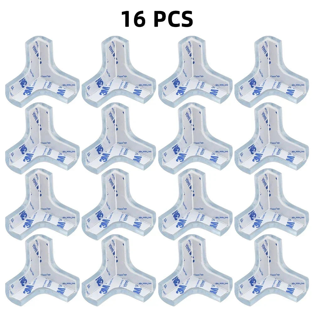 Clear Table Corner Protectors for Baby Furniture Safety Edge Guards