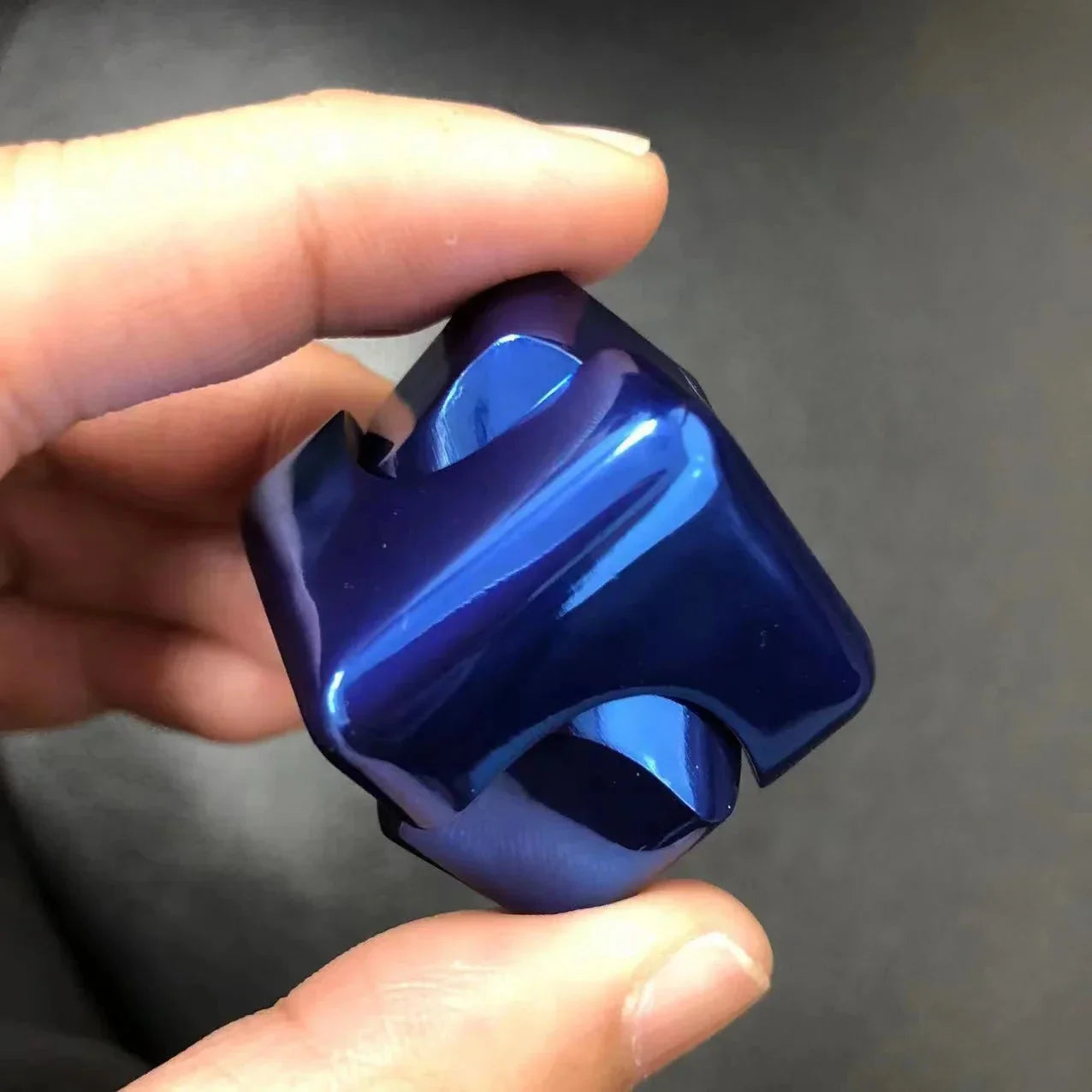 Metal Square Fidget Spinner Cube – Anti-Anxiety Decompression Toy for Stress Relief and Focus
