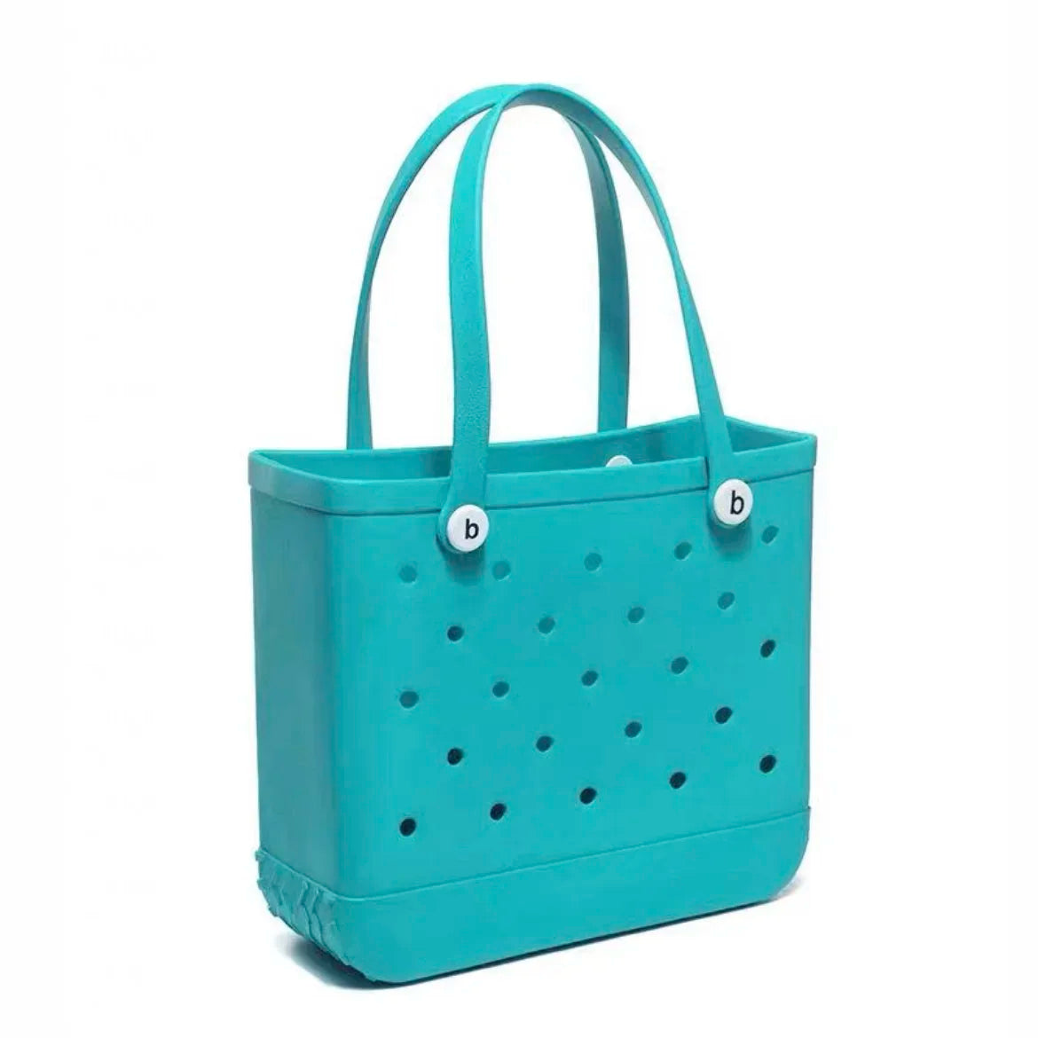 EVA Rubber Waterproof Handbag - Solid Color M/L