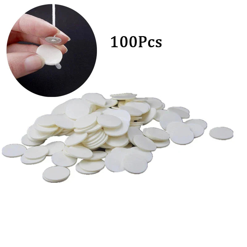 120Pcs Waxed Cotton Candle Wicks with Stand Original Smokeless Candle Wick for DIY Candle Silicone Mold Candle Making Supplies