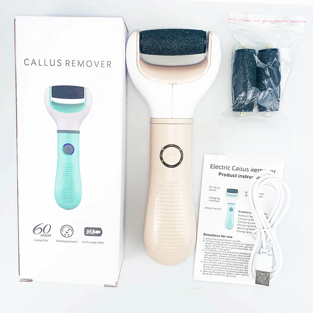 Electric Foot Grinder Dead Skin Remover Callus Pedicure Shaver