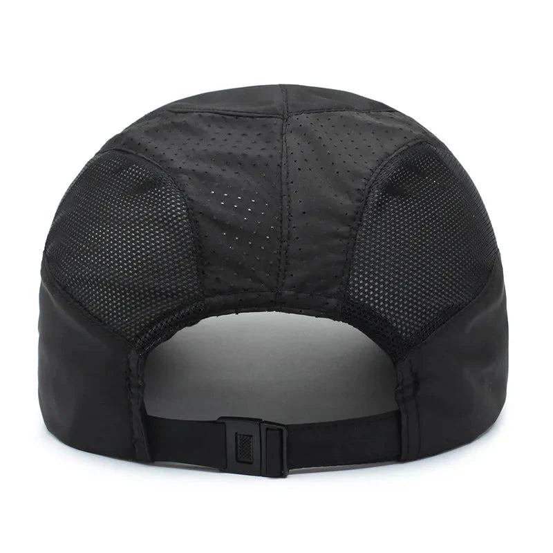 UV Protection Baseball Cap – Quick-Drying, Breathable Strapback for Hiking & Fishing
