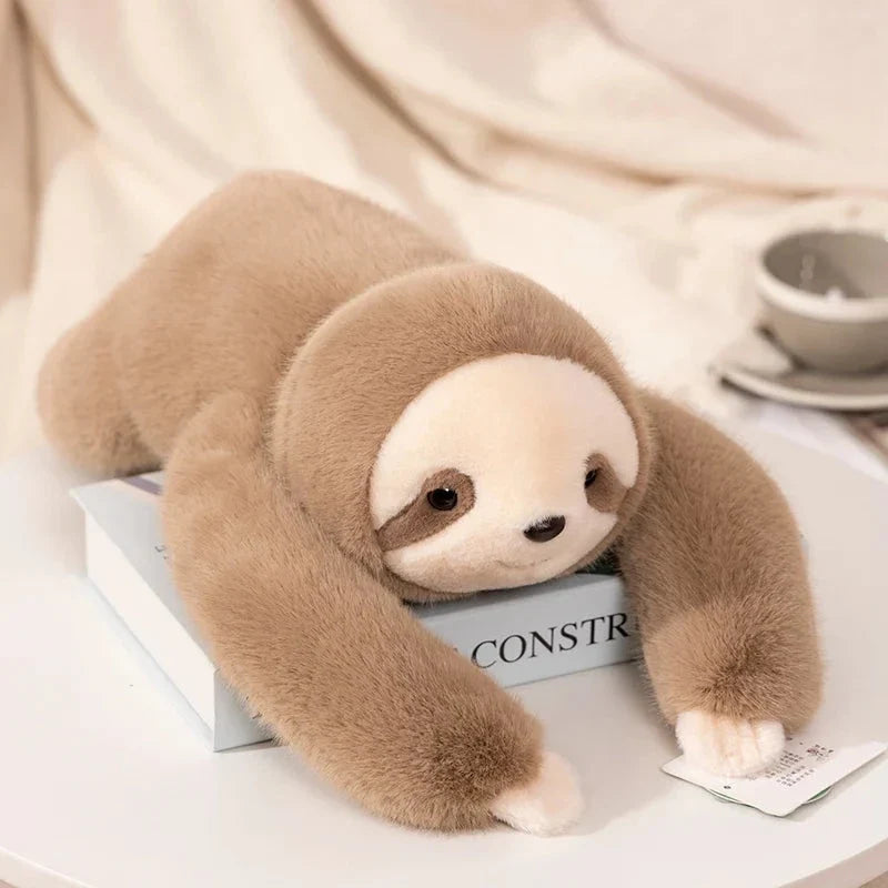 Kawaii Forest Animal Plush – Soft Raccoon, Dinosaur, Sloth, Panda Toy