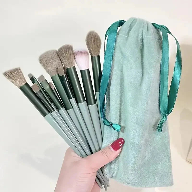 Soft Fluffy Professional Makeup Brush Set - 13-16pcs for Foundation, Eyeshadow, and More