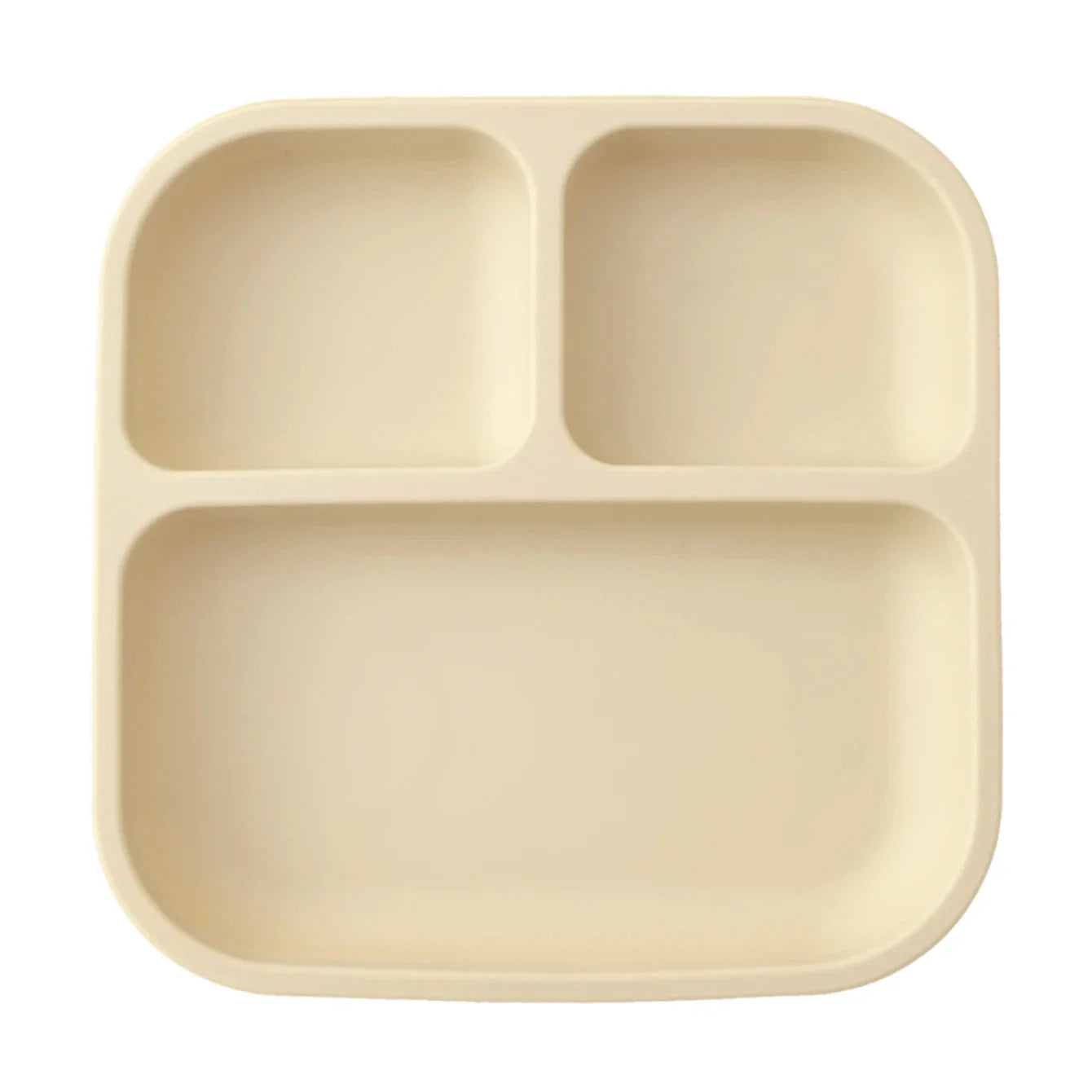 Color Kids Silicone Divided Suction Plate BPA-Free Toddler Dish