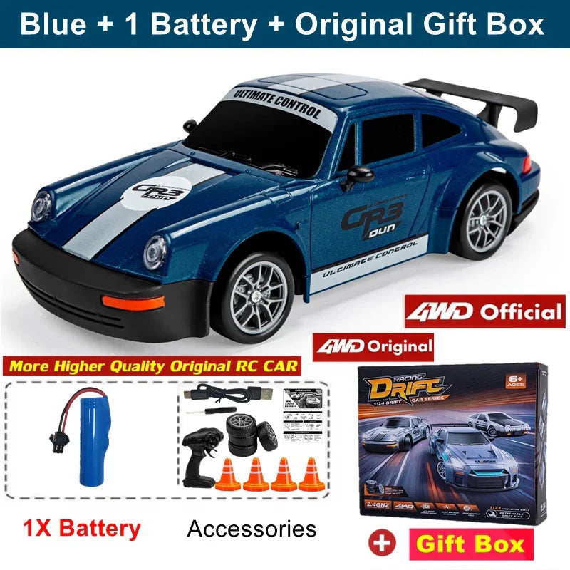 4WD RC Car Remote Control Cars 2.4G Radio High Speed Drift Racing Monster 4x4 Truck RTR Vehicle Toy Gift for Kids Children