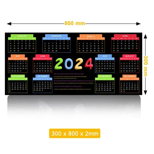 Large Gaming Mouse Pad – XXL Anti-Slip Rubber Desk Mat with Stitched Edges for PC Gamers | Perfect for CS:GO, LOL & Dota