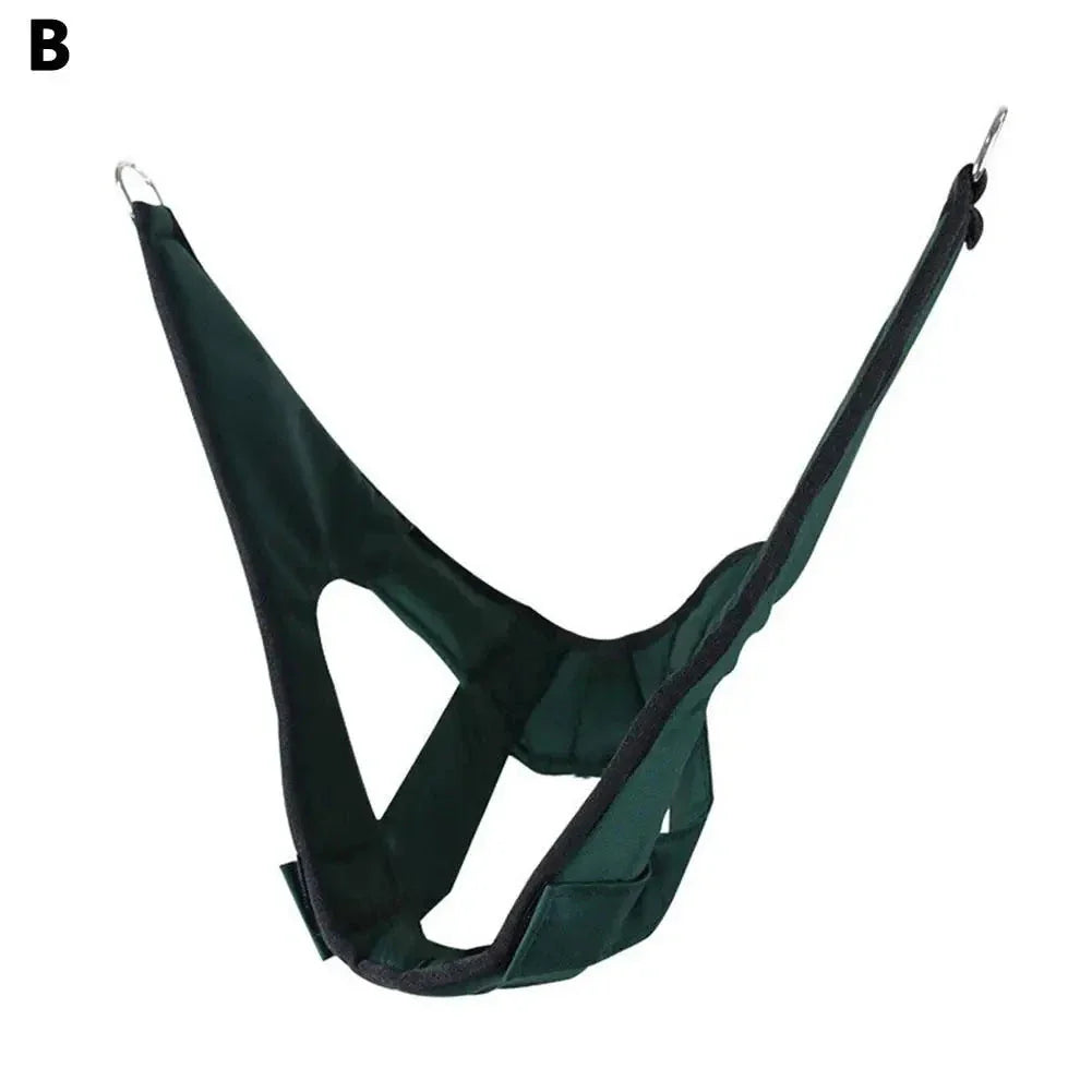 Over Door Cervical Traction Device – Adjustable Neck Stretcher with Comfort Cushion