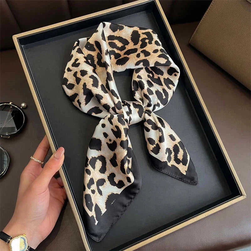 Luxury Satin Silk Square Scarf – Shawl, Hijab & Fashion Wrap 2023