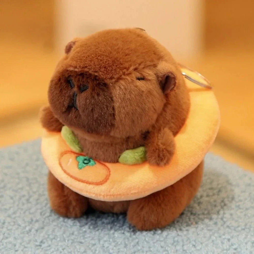 Cute Capybara Plush Toy Hoodie – Small Winged Stuffed Doll for Kids
