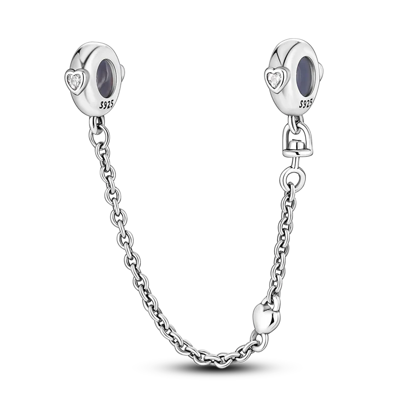 925 Sterling Silver Pink Butterfly & Luminous Firefly Charm – Dangle Bead for Bracelet or Necklace | Elegant DIY Jewelry Gift for Women