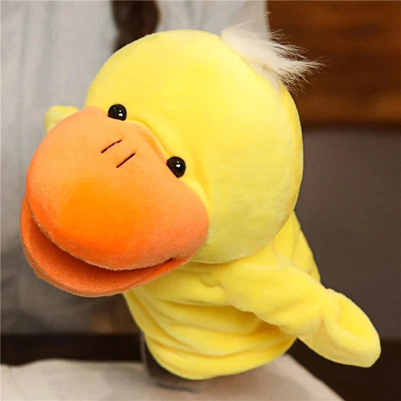 Hand Finger Puppets – Cartoon Plush Toy for Kids & Party Fun