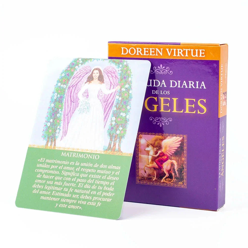 Daily Guidance From Your Angels – 44-Card Spanish Oracle Deck
