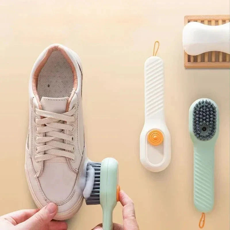 Shoe Washing Machine Bag with Brush Set – Durable Laundry Cleaner (1–4PCS)