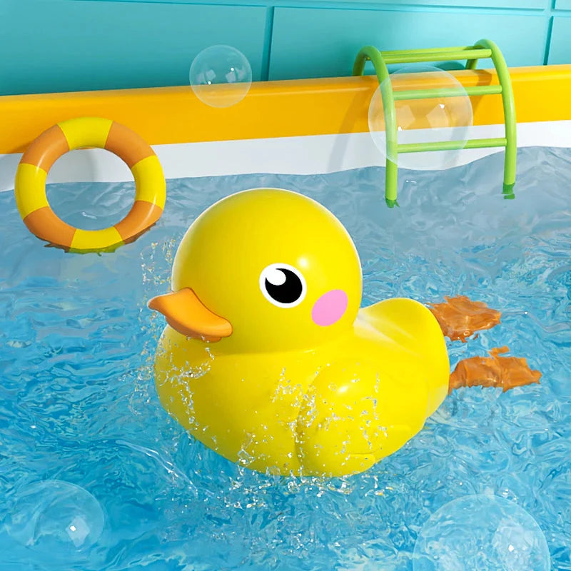 Baby Bath Toys - Swimming Clockwork Dolls & Tortoise | Fun & Safe Water Play for Kid