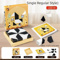 120 Level Hidden Block Puzzle 6 Years ABS Material Interesting Enhances Logic and Spatial Reasoning Suitable for 6Year Olds