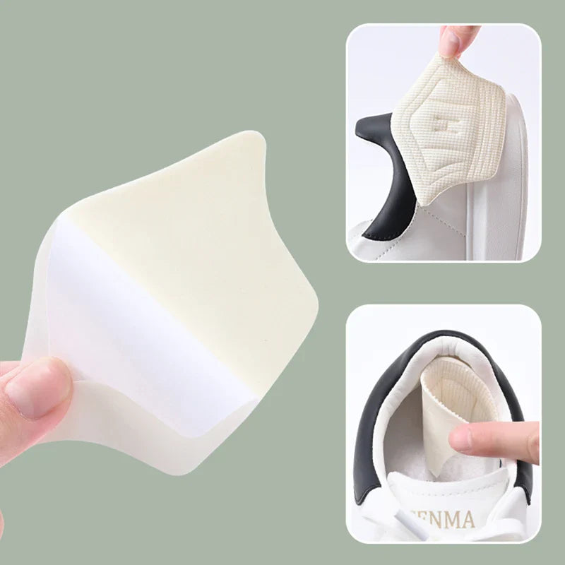 3pairs/6pairs Insoles Patch Heel Pads for Sport Shoes Back Sticker Adjustable Size Antiwear Feet Pad Cushion Insert Insole