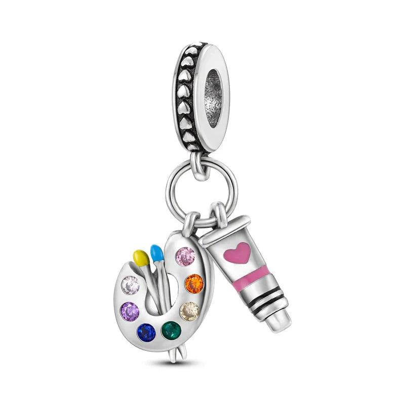 Hot Sale 925 Sterling Silver Charms Beads for Women - Perfect Fit for Pandora Bracelets, Fashionable Jewelry Pendant