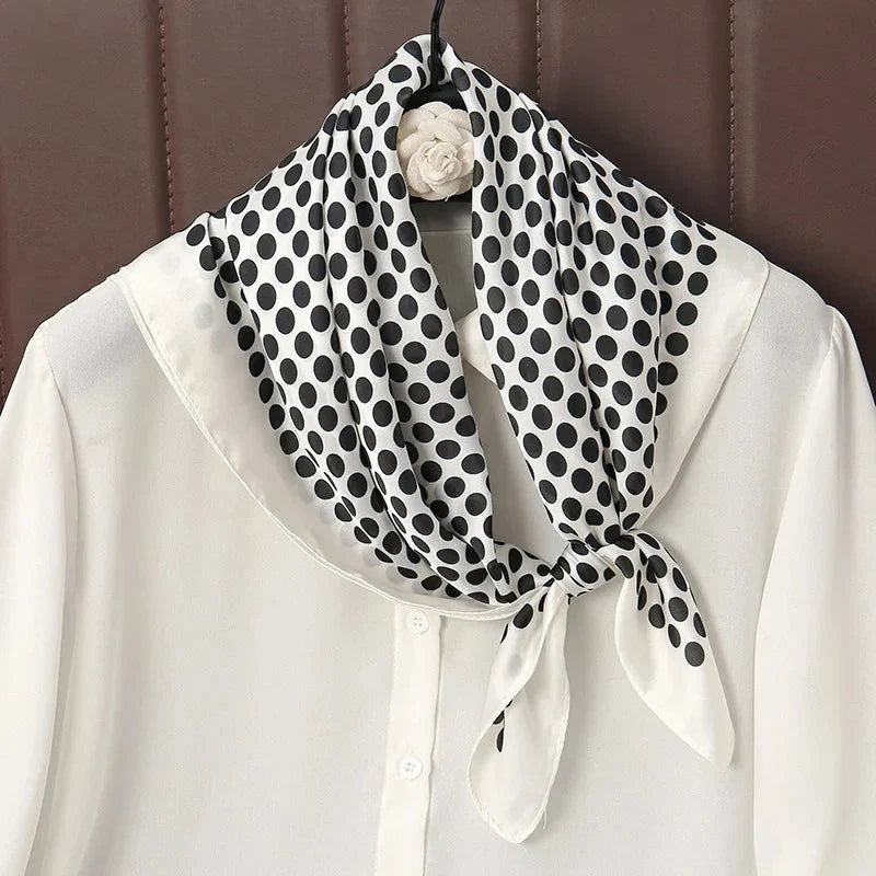 Luxury Satin Silk Square Scarf – Shawl, Hijab & Fashion Wrap 2023