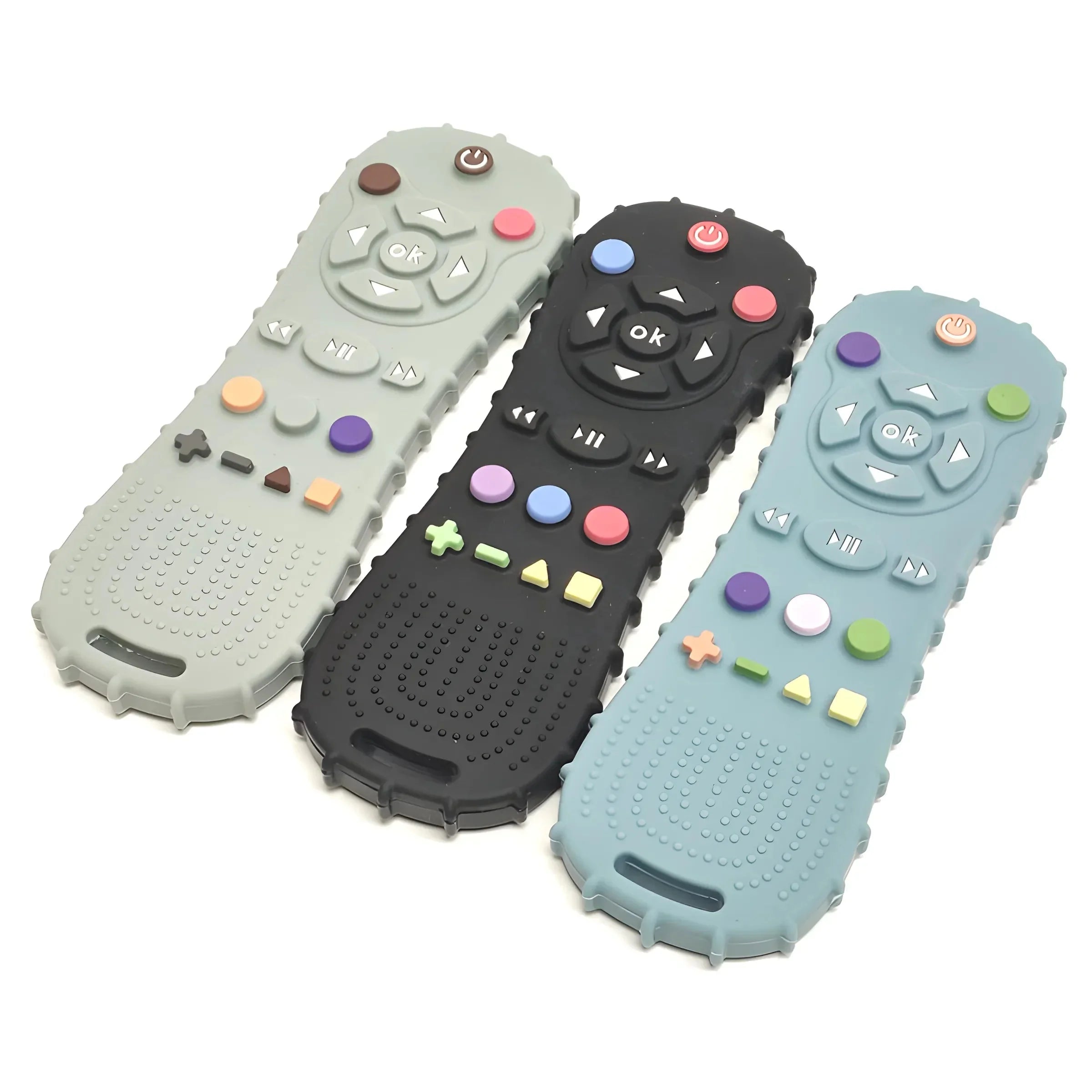 Baby Remote Control Silicone Teether Bracelet Toy