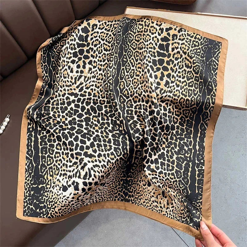 Luxury Satin Silk Square Scarf – Shawl, Hijab & Fashion Wrap 2023